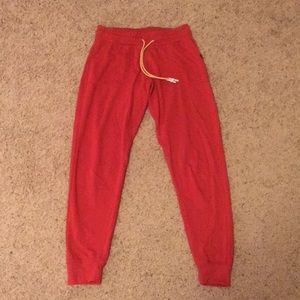 Women’s red Cotton On joggers